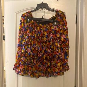 Skies are Blue blouse and matching skirt